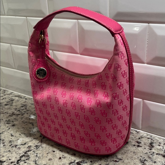 Dooney & Bourke Vintage Signature Small Hobo Bag EUC - Picture 3 of 13